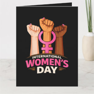 Internationale Vrouwendag 8 maart Kaart