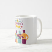Internationale Vrouwendag - 8 maart Koffie Mok (Voorkant rechts)