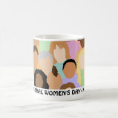Internationale Vrouwendag - 8 maart Koffiemok (Center)