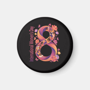 Internationale Vrouwendag 8 maart Magneet