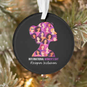 Internationale Vrouwendag 8 maart Ornament