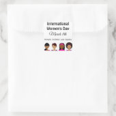 Internationale Vrouwendag 8 maart Stickers (Tas)