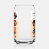 Internationale Vrouwendag 8 maart Stijlvol Blikvorm Glas (Links)