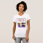 Internationale Vrouwendag 8 maart T-shirt (Voorkant volledig)