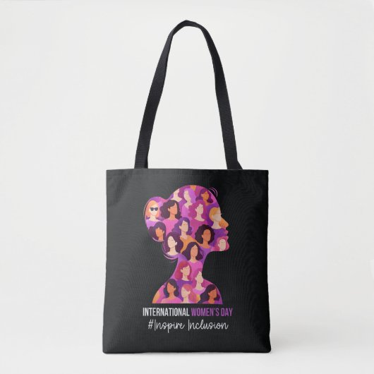 Internationale Vrouwendag 8 maart Tote Bag (Voorkant)