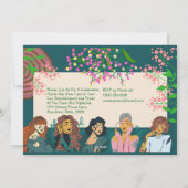 Internationale Vrouwendag 8 maart Uitnodiging (Achterkant)