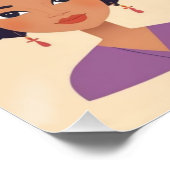 Internationale Vrouwendag 8 maart viering Perfect Poster (Hoek)