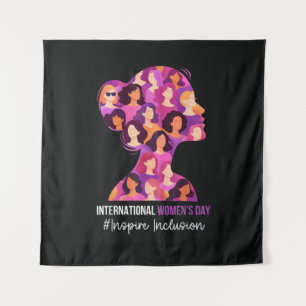 Internationale Vrouwendag 8 maart Wandkleed