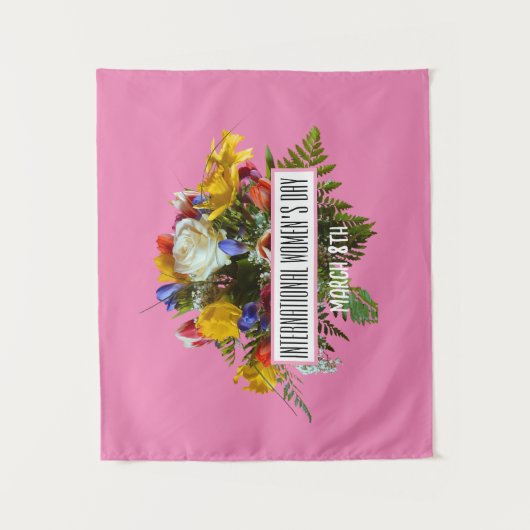 INTERNATIONALE VROUWENDAG 8 MAART WANDKLEED (Voorkant)