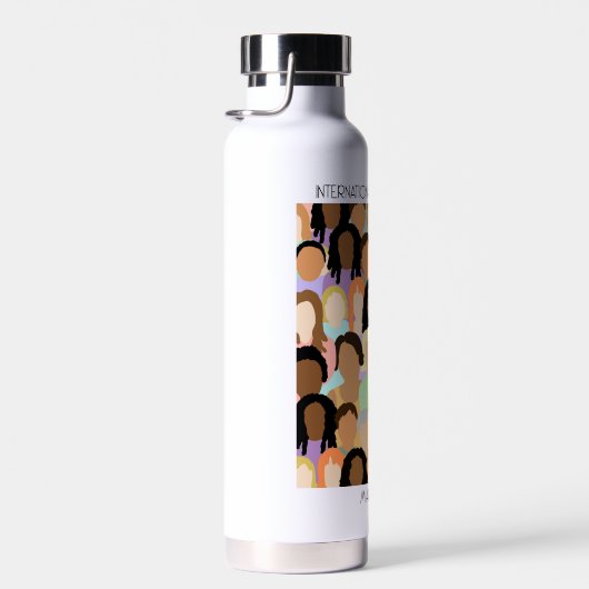 Internationale Vrouwendag - 8 maart Waterfles (Rechts)