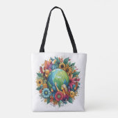Internationale Vrouwendag All-Over-Print Tote Bag (Achterkant)