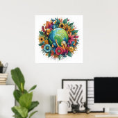 Internationale Vrouwendag Art Print (Thuiskantoor)