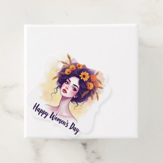 Internationale Vrouwendag Bedankjes Labels (In situ)