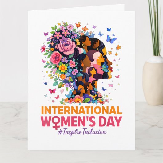 Internationale Vrouwendag Bedankkaart (Voorkant)