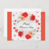 internationale vrouwendag briefkaart (Voorkant / Achterkant)