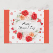 internationale vrouwendag briefkaart (Voorkant)