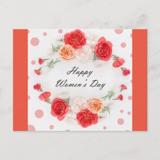 internationale vrouwendag briefkaart (Voorkant)