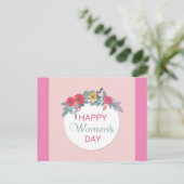 internationale vrouwendag briefkaart (Staand voorkant)
