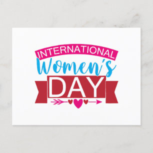 Internationale Vrouwendag Briefkaart