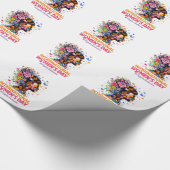 Internationale Vrouwendag Cadeaupapier (Hoek)