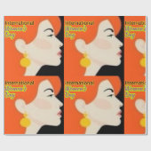 Internationale Vrouwendag . Cadeaupapier (Vlak)