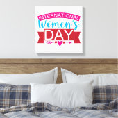 Internationale Vrouwendag  Canvas Afdruk (Insitu (Slaapkamer))