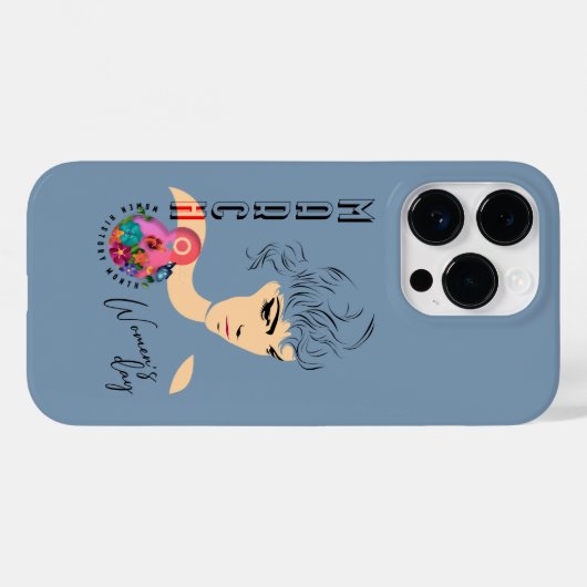 Internationale Vrouwendag | Case-Mate iPhone Case (Achterkant (horizontaal))