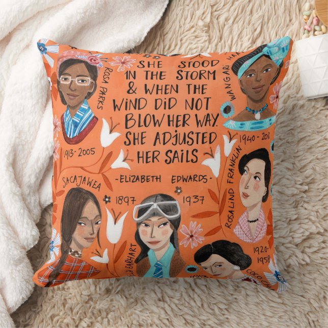 Internationale Vrouwendag Citaat Feministe Kussen (Deken)