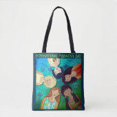 Internationale Vrouwendag: diverse vrouwenportrett Tote Bag (Voorkant)