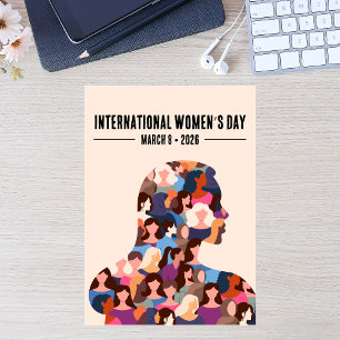Internationale Vrouwendag Feestdagenkaart