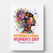 Internationale Vrouwendag Fotoplaat (voorkant)