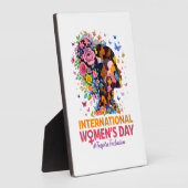 Internationale Vrouwendag Fotoplaat (Zijkant)