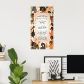 Internationale Vrouwendag Gedicht Poster (Thuiskantoor)