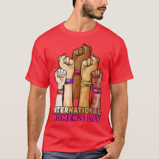Internationale Vrouwendag - Gelijke kansen voor ma T-shirt