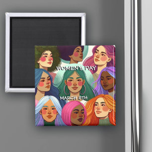 Internationale Vrouwendag gelijkheid en diversitei Magneet