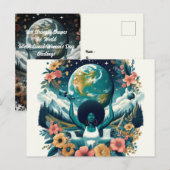 Internationale Vrouwendag Gelukkige Vrouwendag Briefkaart (Voorkant / Achterkant)