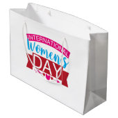 Internationale Vrouwendag Groot Cadeauzakje (Achterkant Gekanteld)