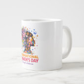 Internationale Vrouwendag Grote Koffiekop (Voorkant rechts)