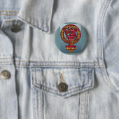 internationale vrouwendag in maart 2017 ronde button 5,7 cm (In situ)