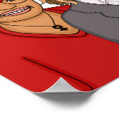 Internationale Vrouwendag is 8 maart Poster (Hoek)