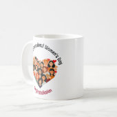 Internationale Vrouwendag | IWD 8 maart | Hart Koffiemok (Voorkant links)