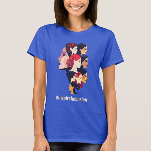 Internationale Vrouwendag | IWD 8 maart T-shirt (Voorkant)