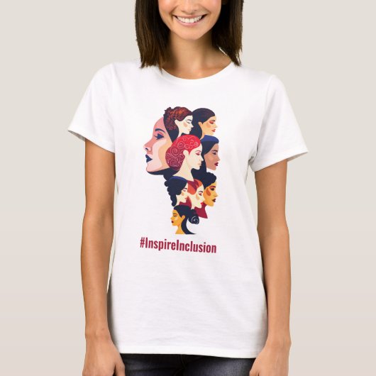 Internationale Vrouwendag | IWD 8 maart T-shirt (Voorkant)