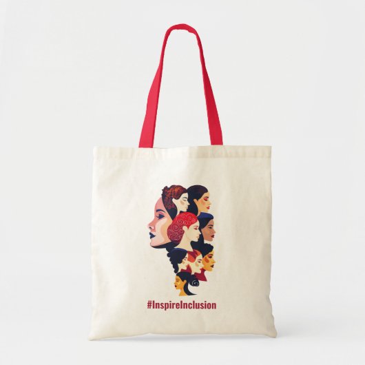 Internationale Vrouwendag | IWD 8 maart Tote Bag (Voorkant)