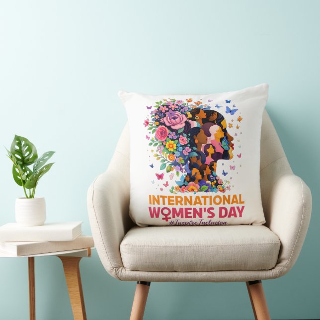 Internationale Vrouwendag Kussen (Stoel)