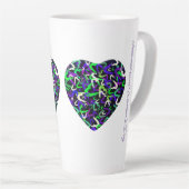 Internationale Vrouwendag Latte Mok (Rechterhoek)