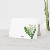 Internationale Vrouwendag, Lelie van de vallei Kaart (Achterkant)