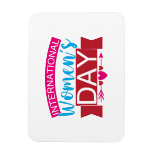 Internationale Vrouwendag Magneet