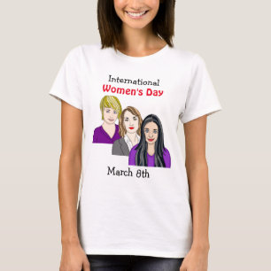 Internationale Vrouwendag - Marcy 8th T-shirt