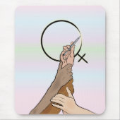 Internationale Vrouwendag Muismat (Voorkant)